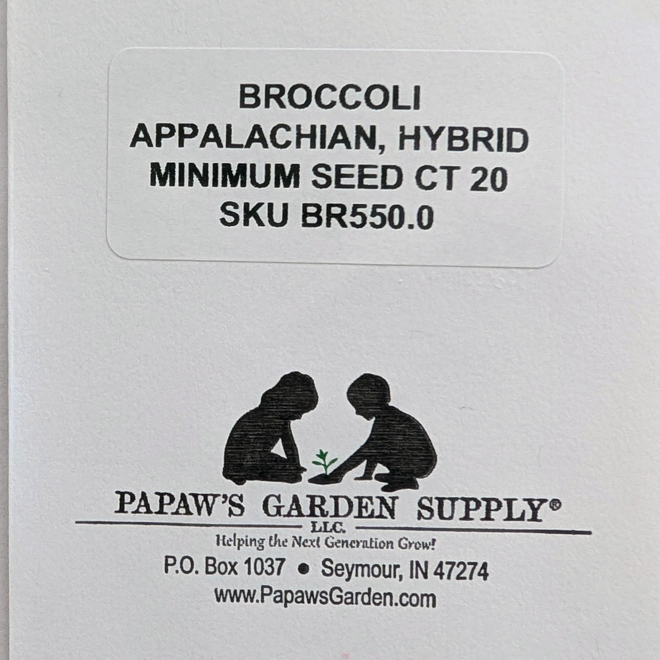 Appalachian Hybrid Broccoli Seeds