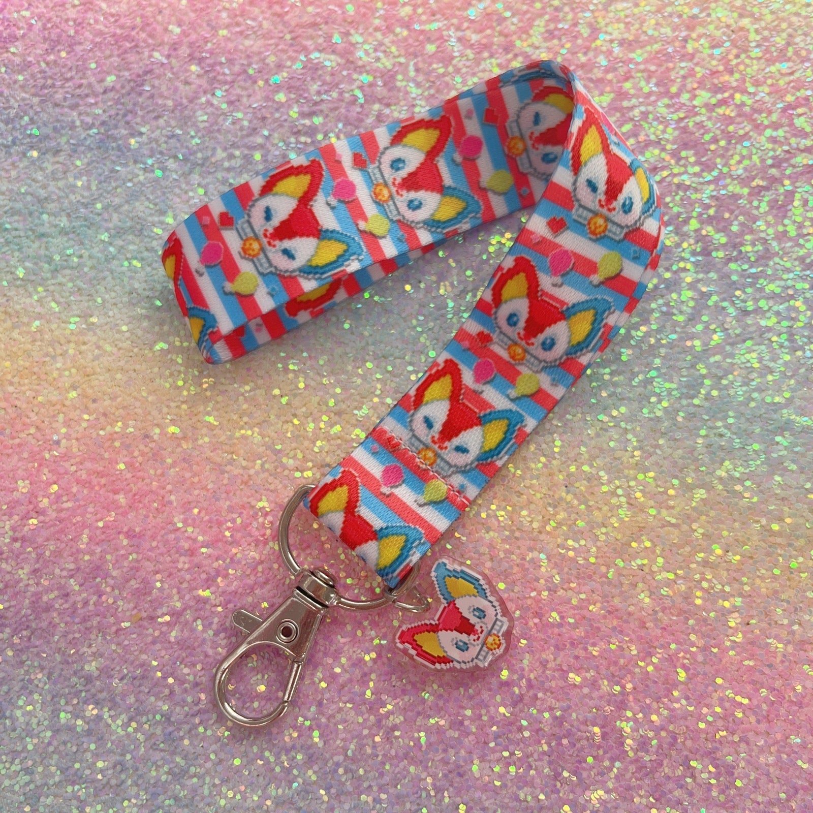 Pixel Noopy Wristlet Lanyard [Multiple Styles] - SALE