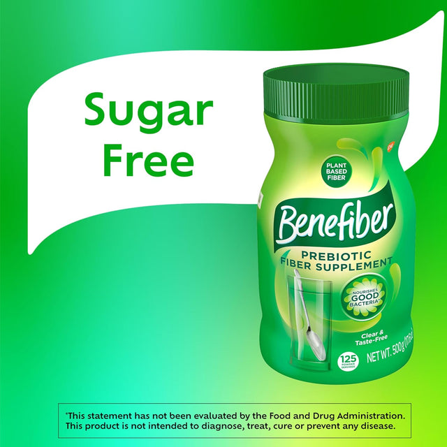 Benefiber Prebiotic Fiber Supplement, Unflavored