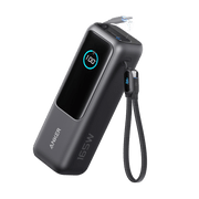 Anker Laptop Power Bank (25K, 165W, Built-In and Retractable Cables)