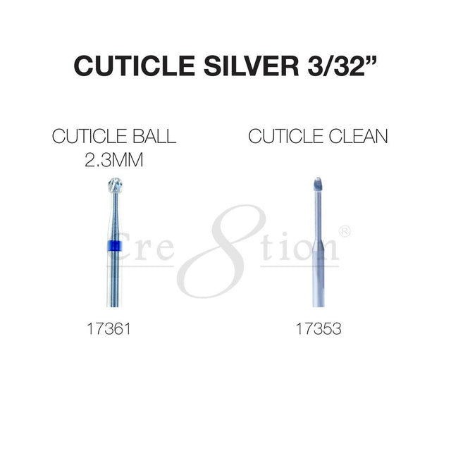 Cuticle Ball Carbide Bit 3/32" - 2.3mm