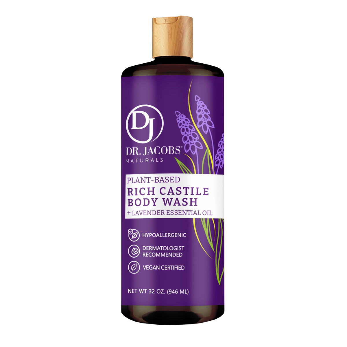 Lavender Castile Body Wash (All American)