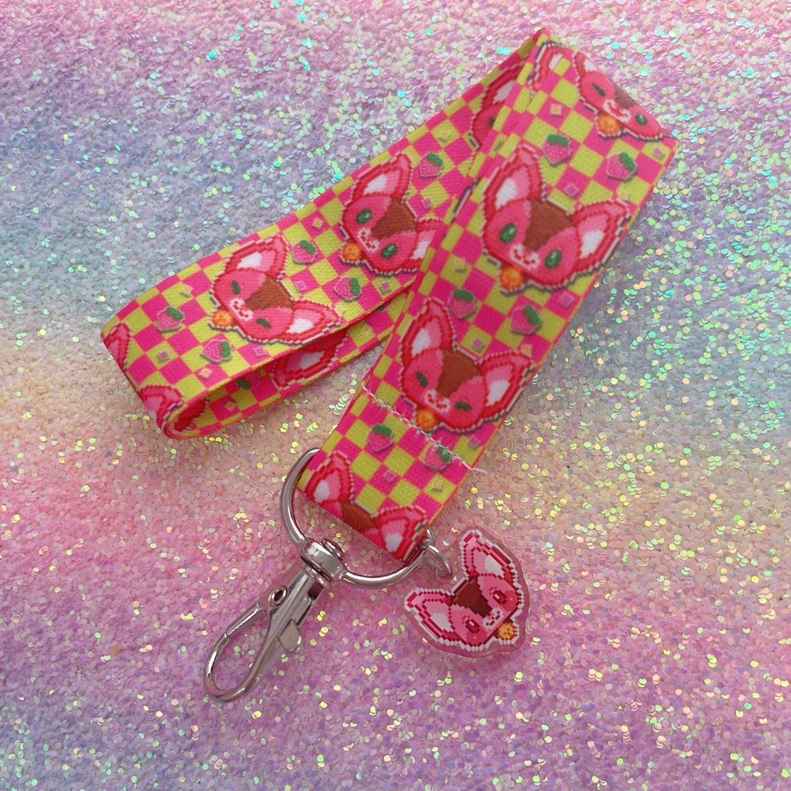 Pixel Noopy Wristlet Lanyard [Multiple Styles] - SALE