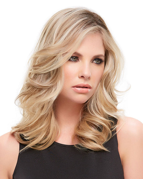 EasiPart HD XL 12 inch | Monofilament Clip-in Crown Volumizer Topper by Jon Renau