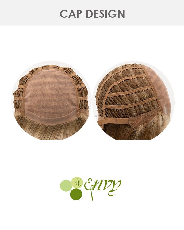 Taryn (Exclusive) | Monofilament Human Hair Blend Wig by Envy