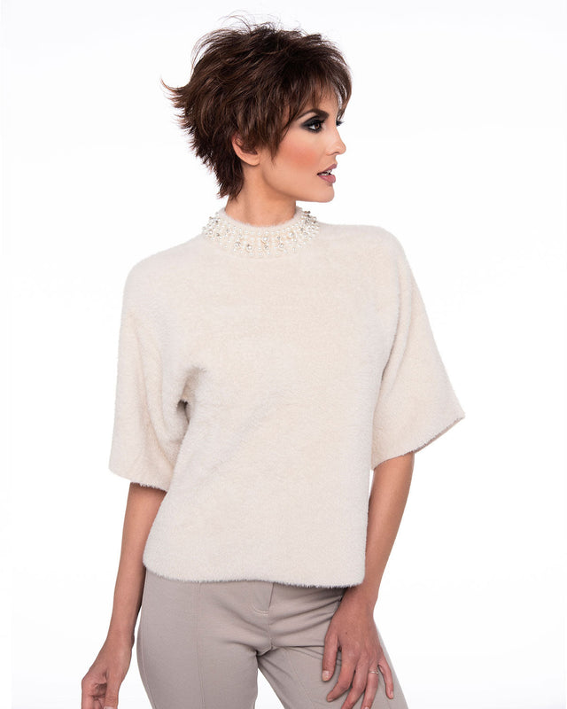 Flame (Exclusive) | Monofilament Crown Human Hair Blend Wig by Envy