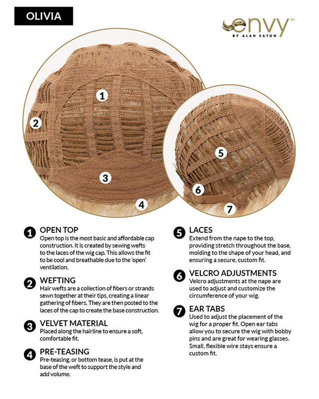 Olivia | Human Hair Blend Wig by Envy