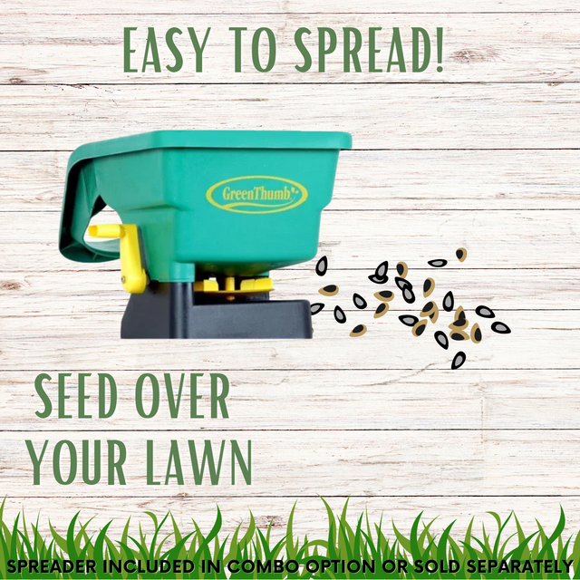 TRI-Color Clover + Mow Less Grass Seed