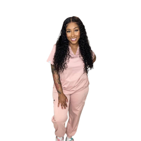 MJ V-Neck Scrub Top (Unisex)