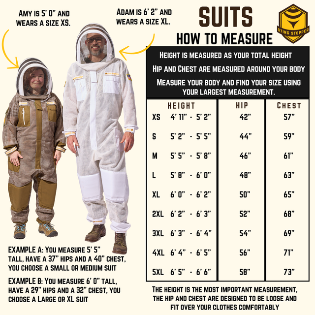 Professional Triple Layer Ventilated Full Beekeeping Suit
