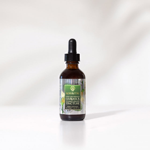 100% Pure Premium Young Leaf Graviola Tincture