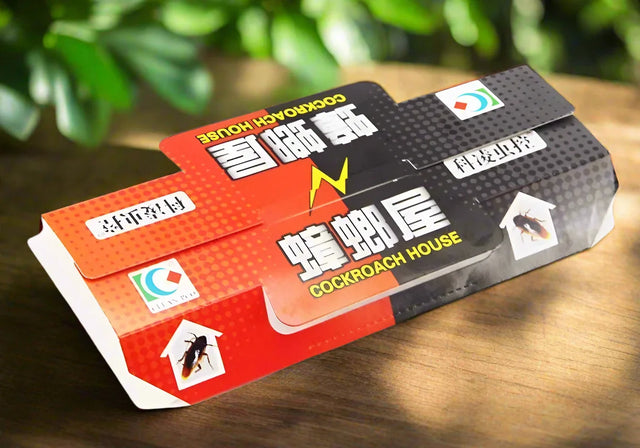 10Pcs Cockroach Sticky Glue Traps 🪳✨ | Eco-Friendly Pest Repellent 🌱 | Non-Toxic Roach Control 🚫