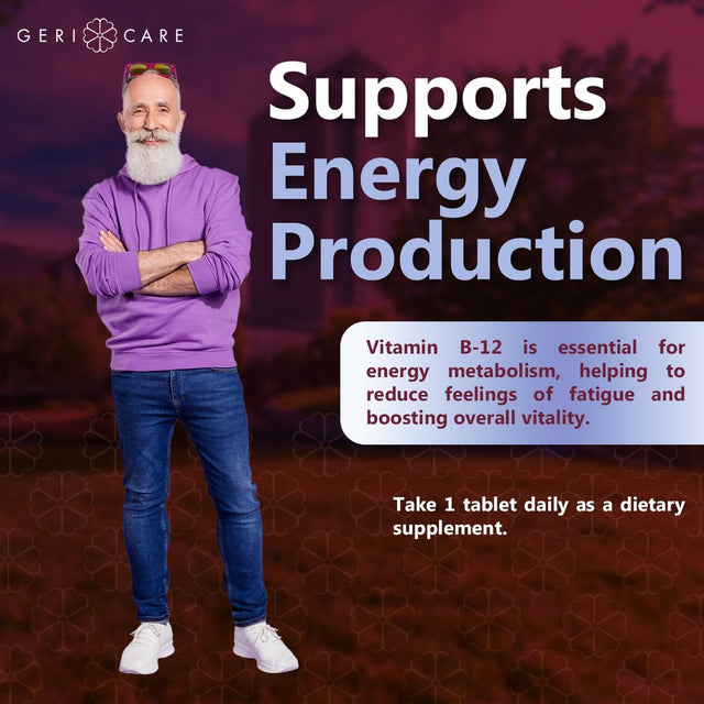 Geri-Care Vitamin B-12 Supplement, 1000 mcg