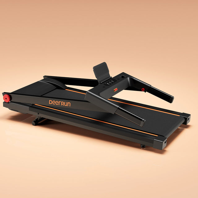 DeerRun A1 Pro Move+  6% Incline Foldable Treadmill——2025 Upgraded Chip & NFC Support | 350Lbs, 10mph Black