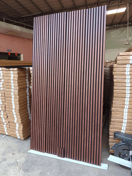 Hausvita Acoustic Solid Wood Slat Wall Panels ( 2 Panels Per Box )