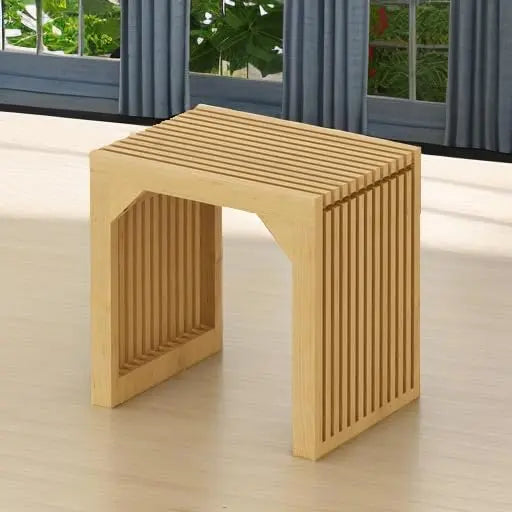 Hausvita HiKingQueens 35" Dining Bench, Indoor Wood Bench for Entryway,Living Room,Kitchen and Bedroom (Nature, Long Bench)