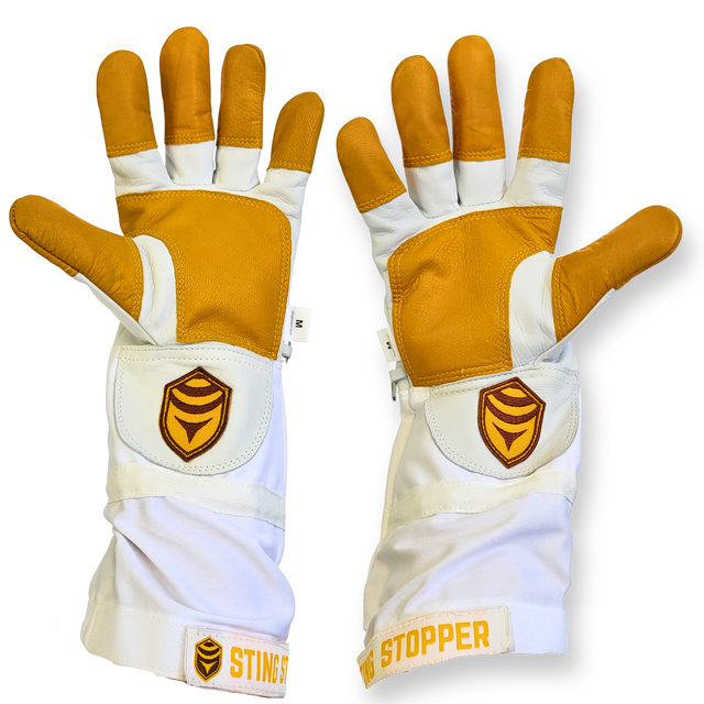 Heavy Duty Goat Skin Beekeeping Gloves