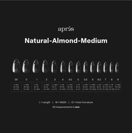 Hello Kitty Natural Almond Medium Bow Cut Tip Box