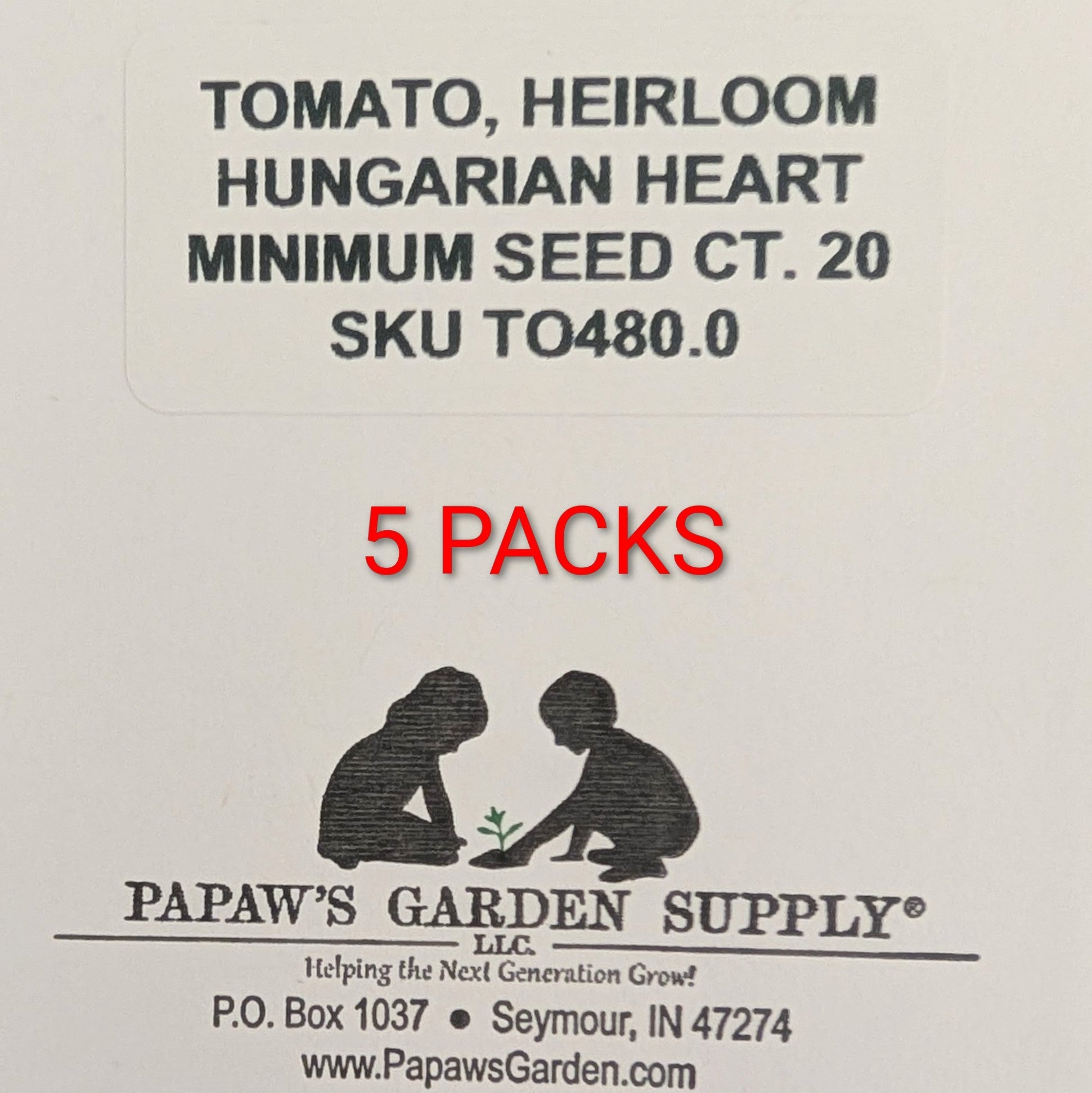 Hungarian Heart Heirloom Tomato Seeds