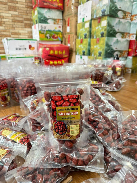 DRIED JUJUBE ( TÁO ĐỎ KHÔ ) 200GR
