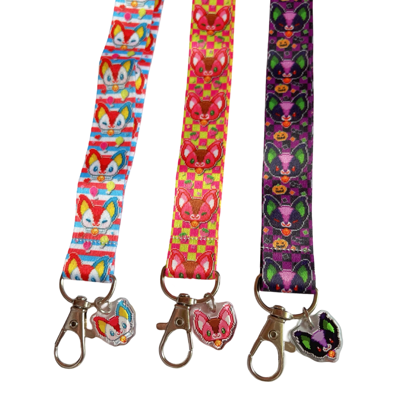 Pixel Noopy Wristlet Lanyard [Multiple Styles] - SALE