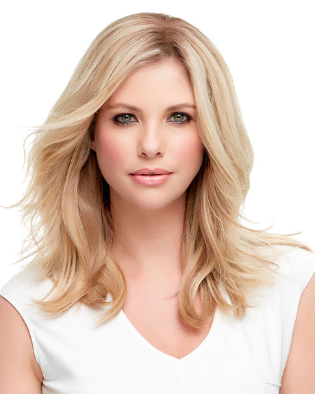 Top Style HH 12 inch (Exclusive) | Monofilament Remy Human Hair Topper by Jon Renau