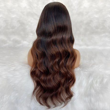 Jada Glueless 5x5 HD Lace Professionally Colored 100% Human Hair Closure Wig