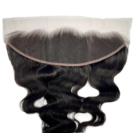 Jet Black Body Wave 13x4 HD Lace Human Hair Frontal