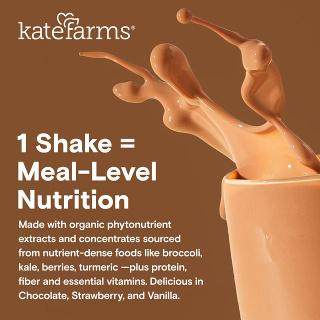 Kate Farms Kid's Nutrition Shake, Chocolate, Case/12