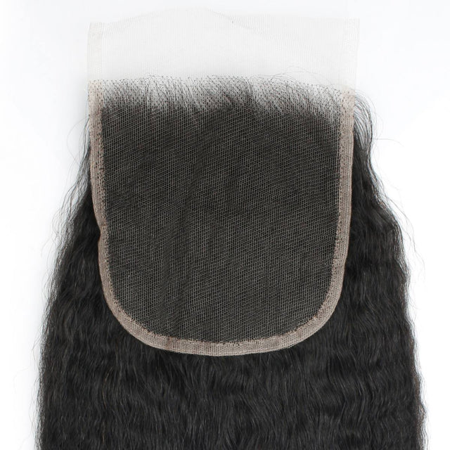 Kinky Straight 5x5 HD Lace Human Hair Closure