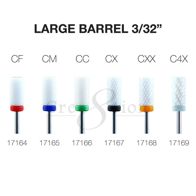 Ceramic Large Barrel 3/32"