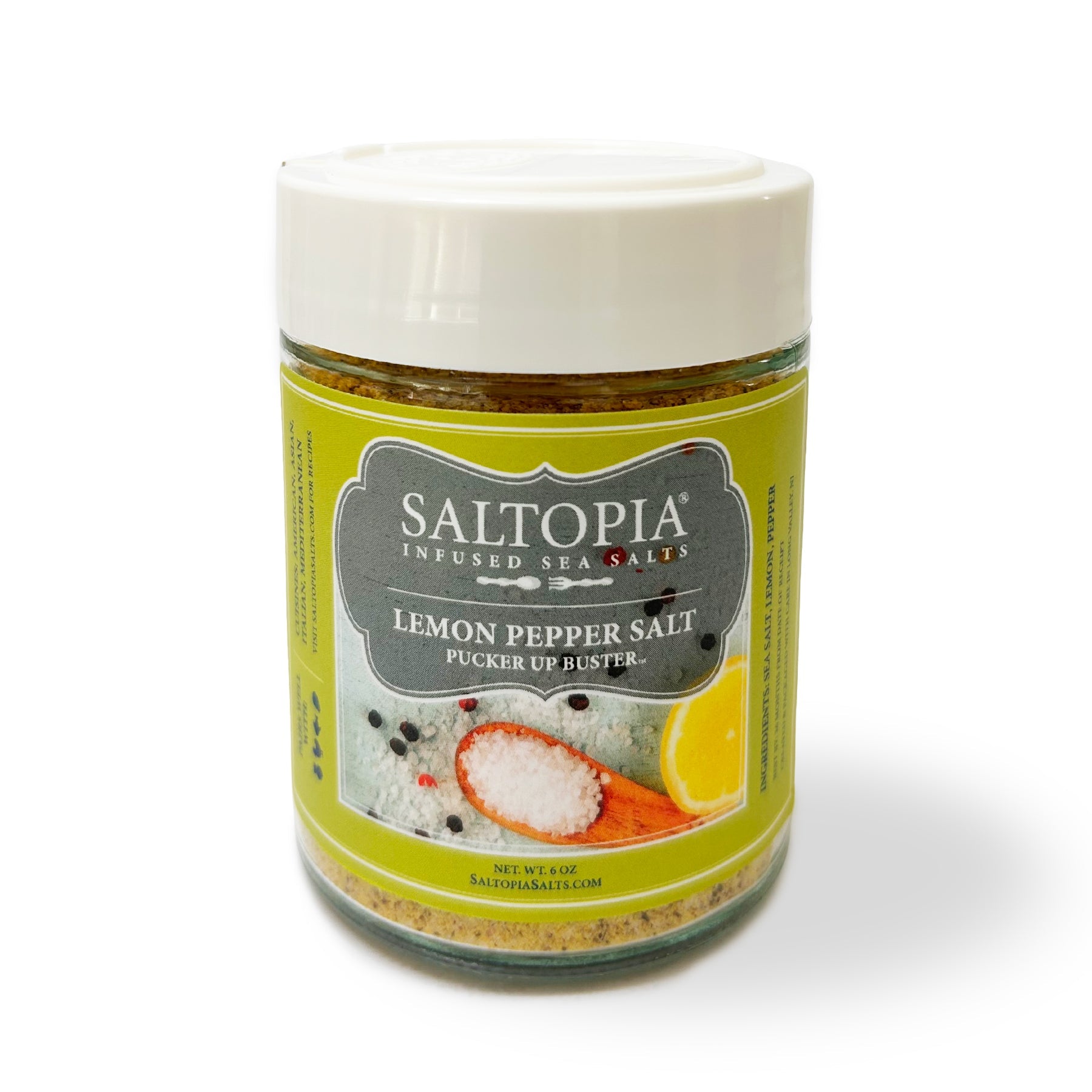 Lemon Pepper Salt: PUCKER UP BUSTER – Trendoli