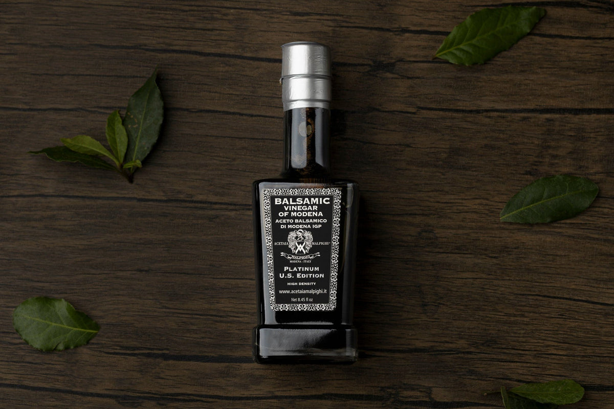 Platinum IGP Balsamic Vinegar of Modena, Italy (High Density, Aged 25-30 Years)