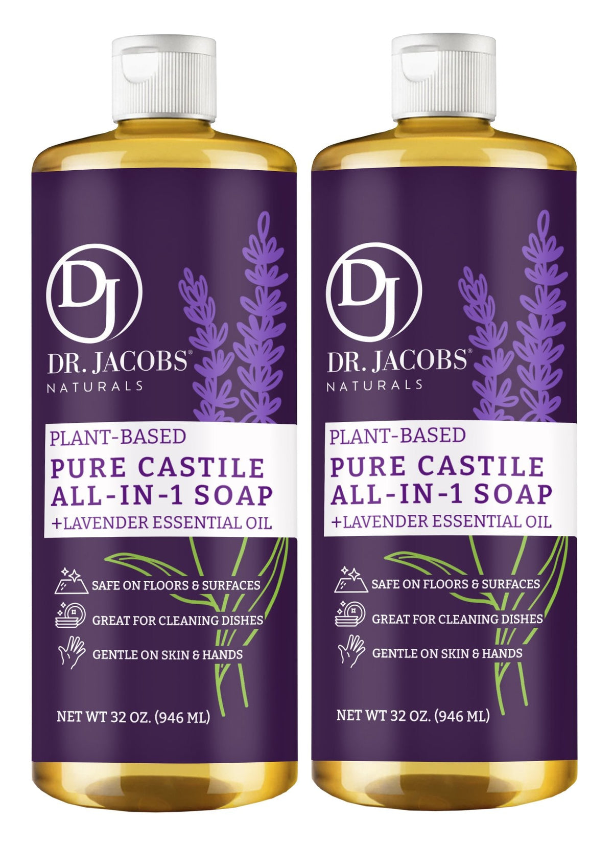 Lavender All in 1 Castile Soap - Thin Formula