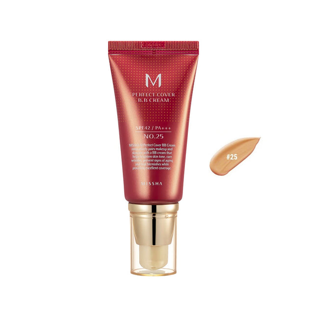 [Damage Box] Missha M Perfect Cover BB Cream #25 Warm Beige