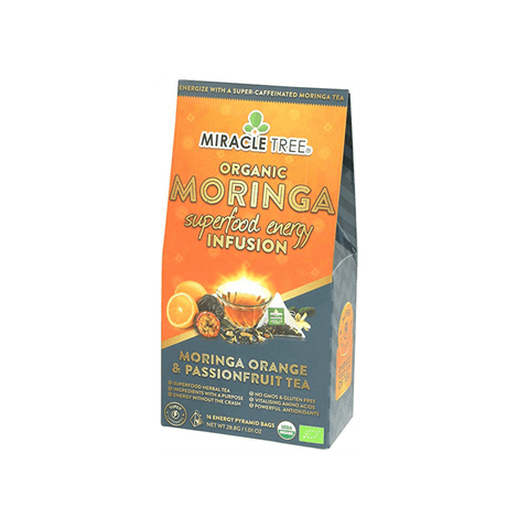 Moringa Energy Tea, Orange Passionfruit