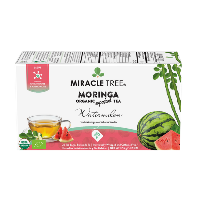 Organic Moringa Tea, Watermelon