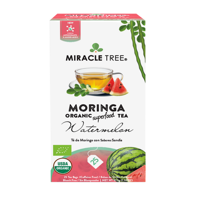 Organic Moringa Tea, Watermelon