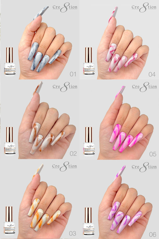 Cre8tion Marble Effect Gel 0.5oz