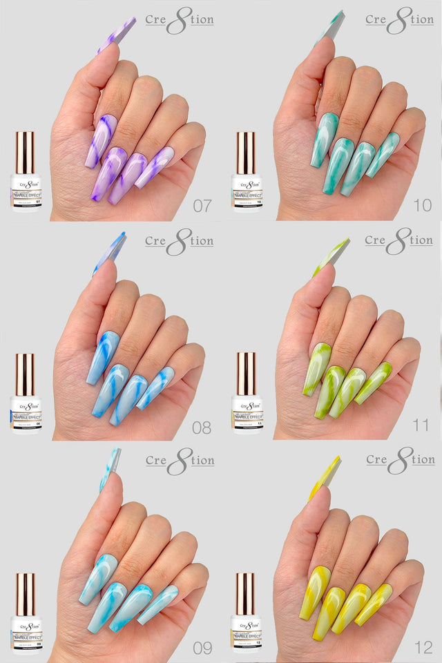 Cre8tion Marble Effect Gel 0.5oz