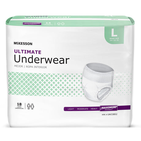McKesson Adult Pull Up Underwear, Ultimate