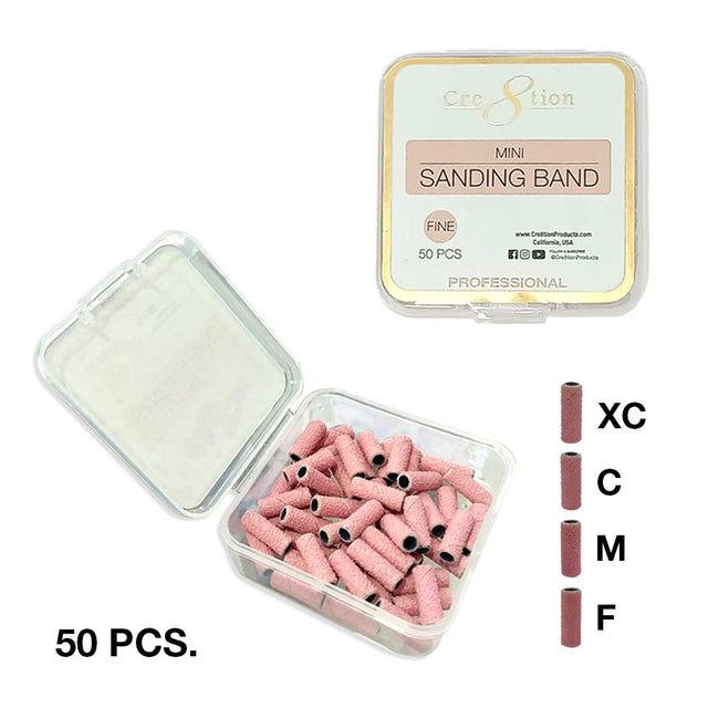 Mini Sanding Band 50 pcs - Pink