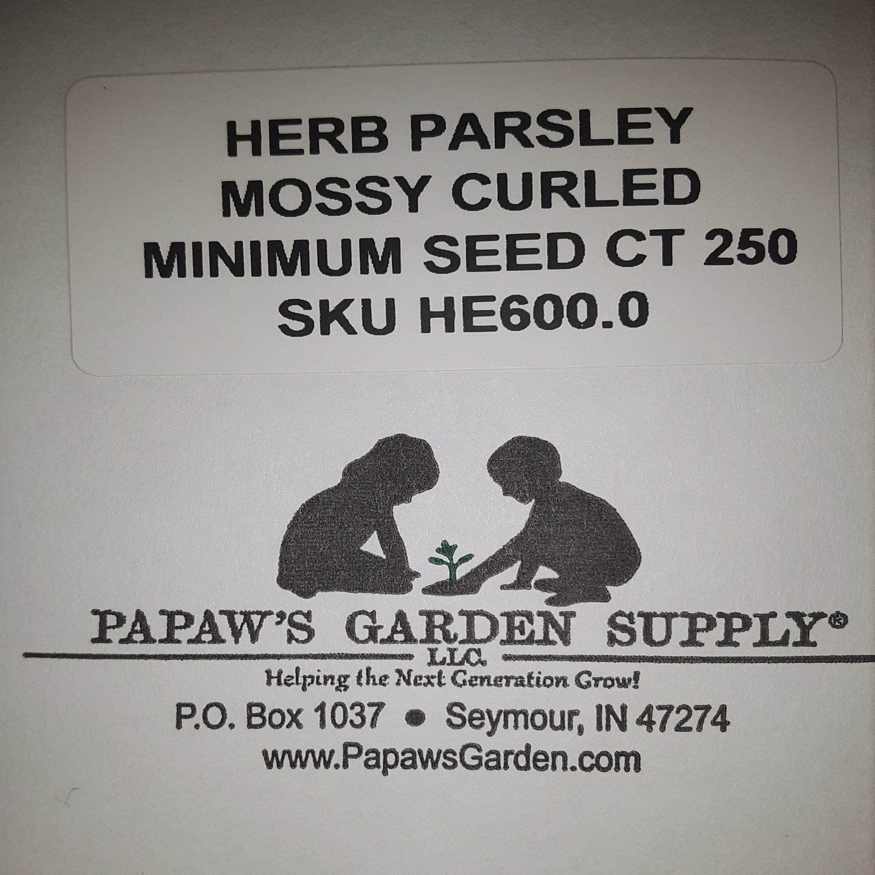 Herb Parley, Mossy Curled Seeds