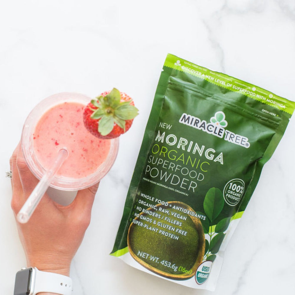100% Organic Moringa Pouch