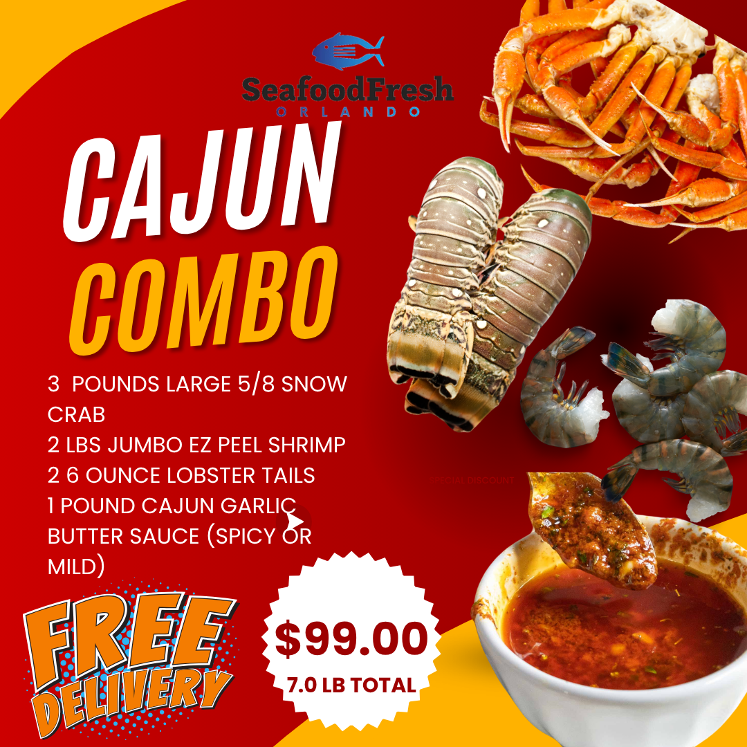 Lobster & Crab Cajun Combo Pack