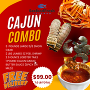 Lobster & Crab Cajun Combo Pack