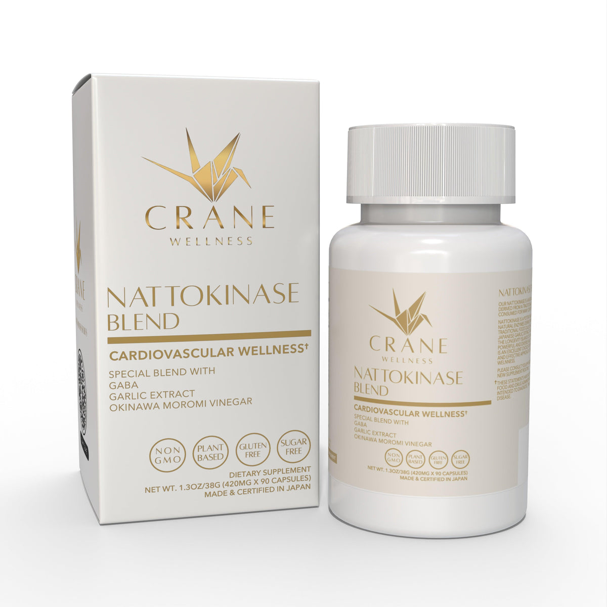 Nattokinase Blend 6,000 FU Cardiovascular Support Capsules