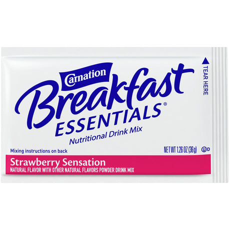 Carnation Breakfast Essentials Powder Drink Mix, Strawberry Sensation