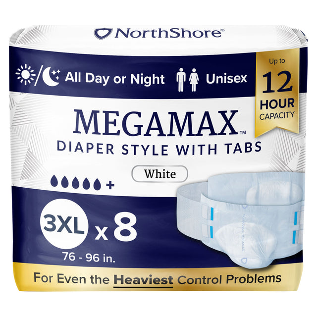 NorthShore MEGAMAX Adult Diapers