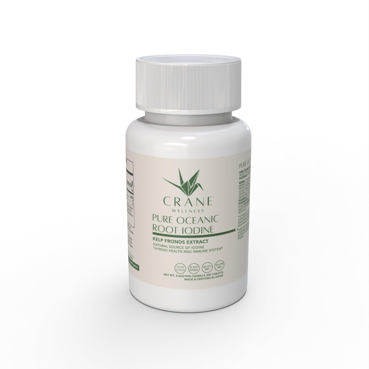 Pure Oceanic Root Iodine Kelp Root Tablets